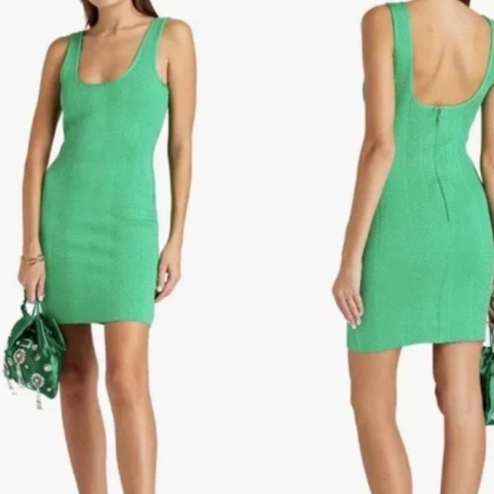 Herve Leger Ottoman Dress XXS